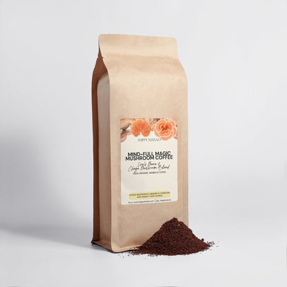 Mind-Full Magic Mushroom Coffee Fusion - Lion’s Mane & Chaga 16oz