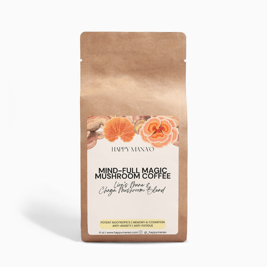 Mind-Full Magic Mushroom Coffee - Lion’s Mane & Chaga 4oz